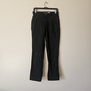 Carhartt Womens Jeans Size 2 Tall Slim Black Loose Fit